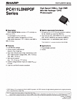 DataSheet PC411L pdf